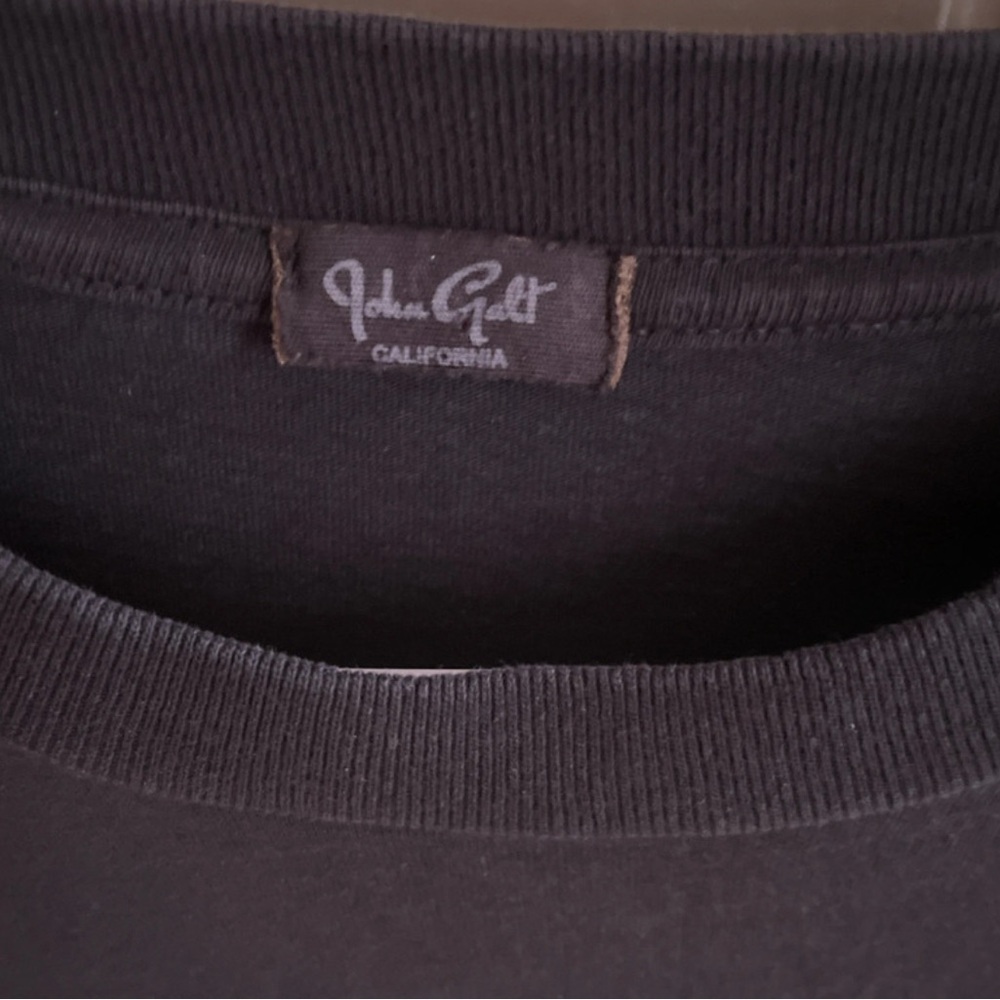 Brandy Melville Black Crewneck Top - Picture 2 of 3